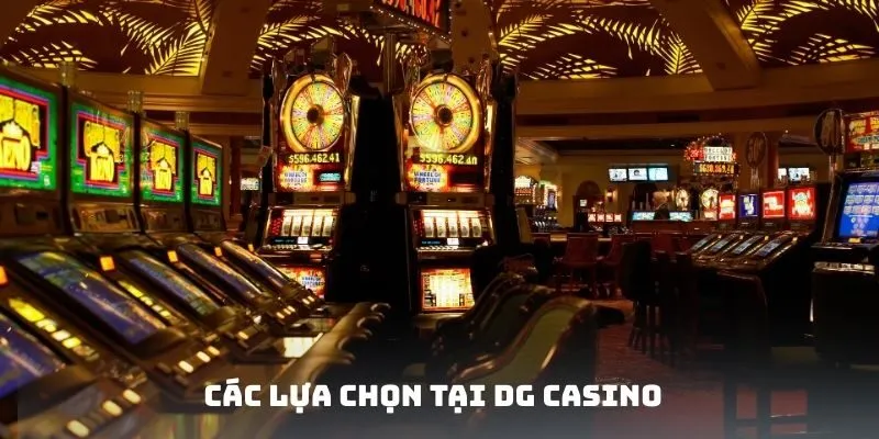 Các lựa chọn tại DG Casino