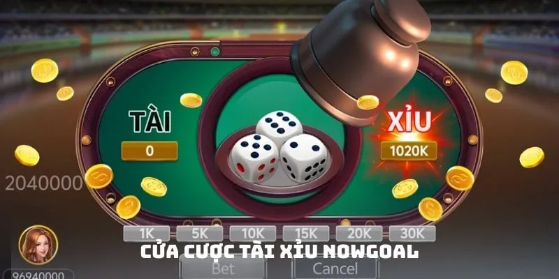 Cửa cược tài xỉu Nowgoal